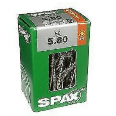 Spax Befestigungen Spax Teilgewinde Trx 5x80, 50 St. 4191010500807