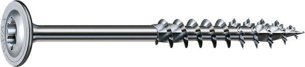 SPAX Holzbauschraube, 8 x 220 mm, 50 Stück, T-Star Plus, Tellerkopf, Teilgewinde, 4CUT, WIROX, 251010802205