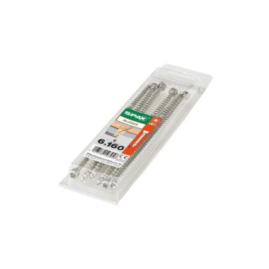 SPAX Holzbauschraube WIROX, 6x160 mm, 6 Stück, 4211010601602