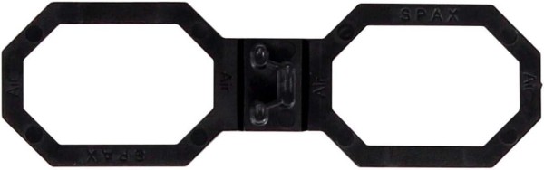 SPAX Terrassen-Abstandshalter Air 6,5 mm, 40 Stück, 4009422564009