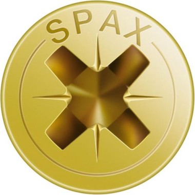 SPAX Universalschraube YELLOX, 4.5 x 60 mm, 50 Stück, 4081020450607