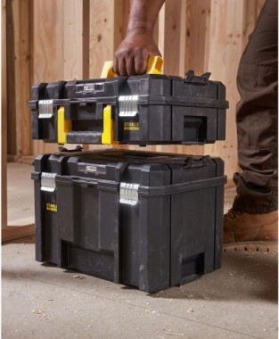 STANLEY FatMax PRO-STACK™, Großer Werkzeugkoffer mit Schaumstoffeinlage und Organizer, FMST1-71966