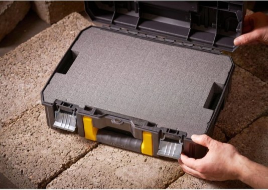 STANLEY FatMax PRO-STACK™, Großer Werkzeugkoffer mit Schaumstoffeinlage und Organizer, FMST1-71966