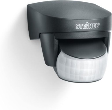 Steinel Bewegungsmelder IS 140-2 schwarz, 140° Bewegungsensor, 14 m Reichweite, Schwarz, 6088