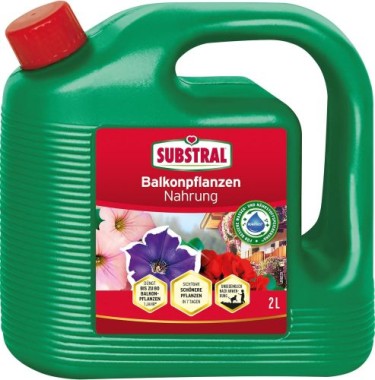Substral Balkonpflanzen Nahrung Premium Flüssigdünger, 2 L, 22020