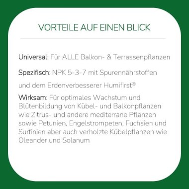 Substral Balkonpflanzen Nahrung Premium Flüssigdünger, 2 L, 22020
