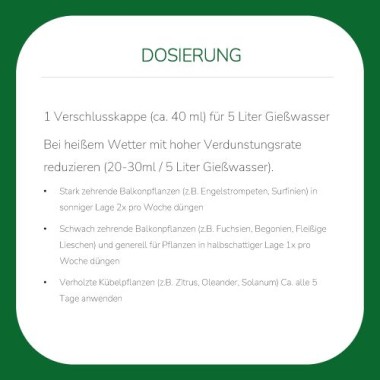 Substral Balkonpflanzen Nahrung Premium Flüssigdünger, 2 L, 22020