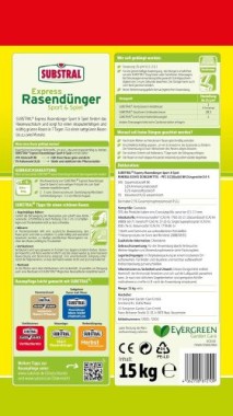 Substral Express Rasendünger Sport & Spiel 15 kg 72100