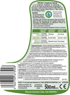 Substral Flüssigdünger für Grünpflanzen & Palmen - 500 ml, 73920