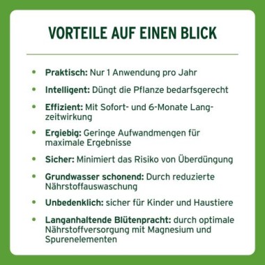 Substral Langzeit Depotdünger für Rosen & Blühpflanzen, 1,5 kg, 75040