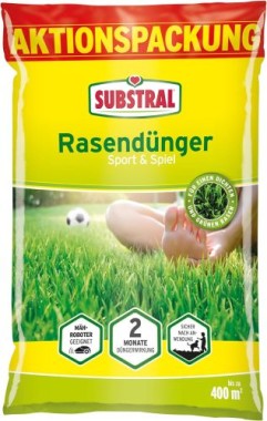Substral Premium Rasendünger Sport & Spiel - Langzeitwirkung für 400 m², 10 kg, 71100