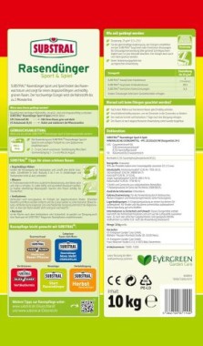 Substral Premium Rasendünger Sport & Spiel - Langzeitwirkung für 400 m², 10 kg, 71100