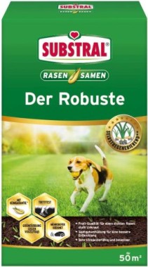 Substral Rasensamen Der Robuste, 1 kg für 50 m², 86101