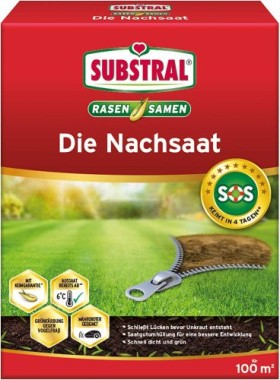 Substral Rasensamen Die Nachsaat, 2 kg, für 100 m², 84951