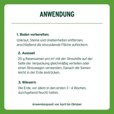 Substral Rasensamen Sport und Spiel, strapazierfähige Rasensaat-Mischung, 5kg, 250m², 86231