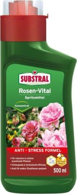 Substral Rosen-Vital mit Anti-Stress-Formel, zur Stabilisierung gestresster Pflanzen, 500ml, 66800