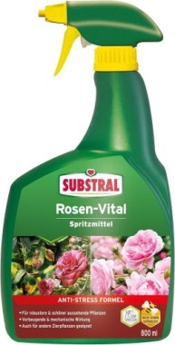 SUBSTRAL ROSEN-VITAL Spritzmittel, Spray zur Sofort-Hilfe bei bereits gestressten Pflanzen, 800ml, 66830