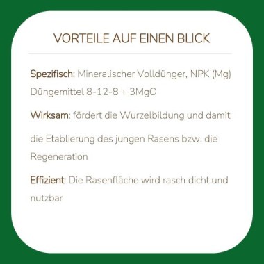 Substral Start Rasendünger für Neuanlagen & Regeneration, 4kg, 82310