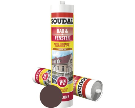 Soudal Bau+Fenster 300ml Teak, 118527