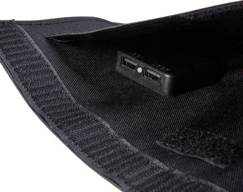 Technaxx 21W Solar Ladetasche mit USB Anschluss für das Handy, Powerbank und mehr, TX-207 5016
