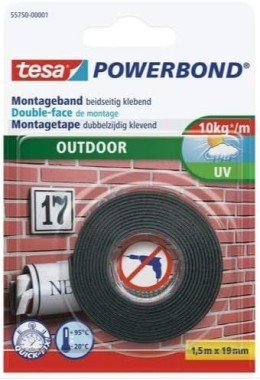 tesa Powerbond Outdoor, 1,5 m x 19 mm, 55750-00001-03