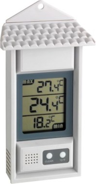 TFA Dostmann Digitales Thermometer für innen oder außen, 30.1039