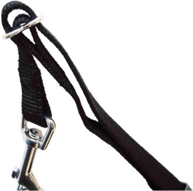 Trixie Auto-Geschirr, Größe S: 30–60 cm/20 mm, schwarz, 1290