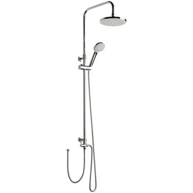 WELLWATER Überkopfbrause-Set Ori, chrom, 1-Strahlart, 72053 3