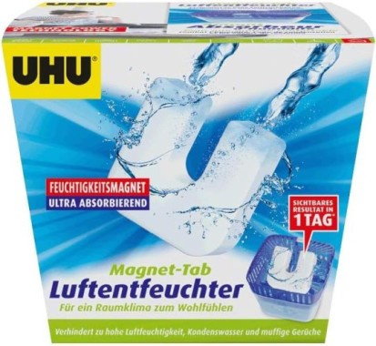 UHU Luftentfeuchter Feuchtigkeitsmagnet Original, 450 g, 53025