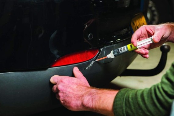 Preview: UHU Turbo FiX² Flüssig Kraft 10 g, schneller transparenter 2-Komponenten Reparaturkleber, 51950