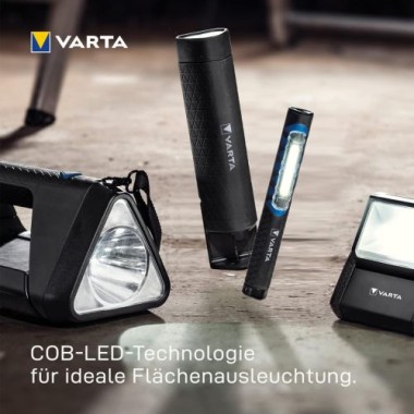 VARTA Baustrahler Work Flex® Area Light, inkl. 3x AA Batterien, 17648101421