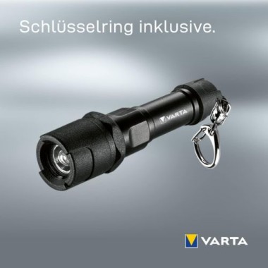 VARTA Taschenlampe Indestructible Key Chain Light, inkl. 1x AAA Batterien, 16701101421