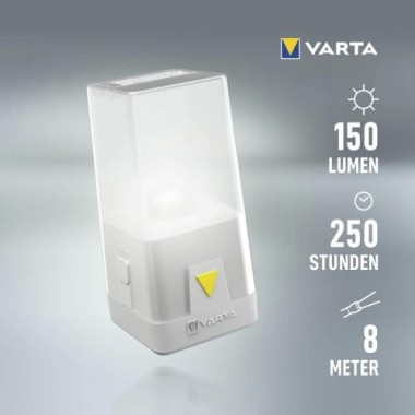 VARTA VARTA Outdoor Leuchte L10 weiß, 16666101111