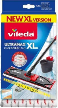 Vileda ULTRAMAX XL Bodenwischer Ersatzbezug  (1er Pack), VIMAXBEZ 2IN1