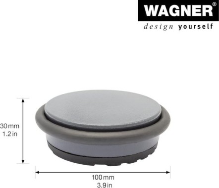 WAGNER Bodentürstopper BIG DISK COLOR EH 5192, DM 98 mm, 15519201