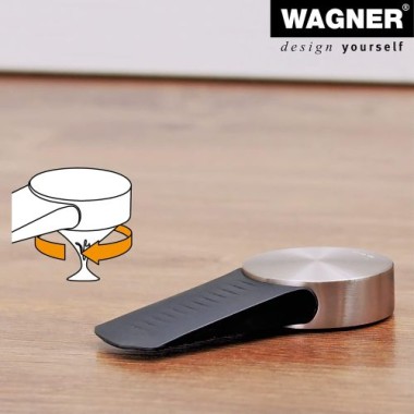 WAGNER Bodentürstopper SCREW OR GLUE FLOOR EH 5116, DM 50 x 65 x 17 mm, 15511611