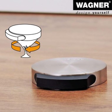 WAGNER Bodentürstopper SCREW OR GLUE FLOOR EH 5121, DM 90 mm, 15512111