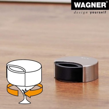 WAGNER Bodentürstopper SCREW OR GLUE FLOOR EH 5151, DM 50 mm, 15515111