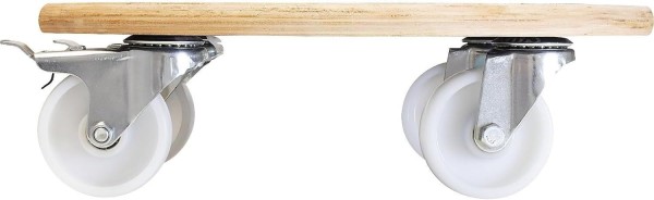 WAGNER Pflanzenroller GH 1107, Ø 38 x 11 cm, aus Birkenholz,  20110701