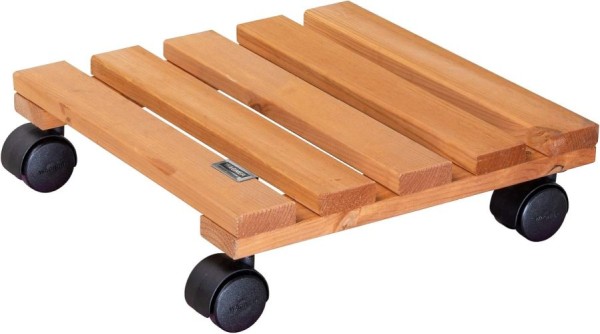 Wagner Pflanzenroller TOSCANA GH 0152, 29 x 29 x 8 cm, aus FSC®-Massivholz, 20015201