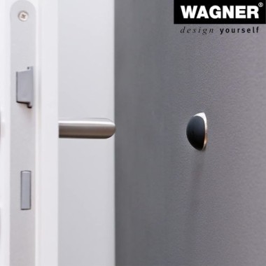 WAGNER Wandtürstopper SCREW OR GLUE WALL EH 5131, 38 x 16 mm, 15513111