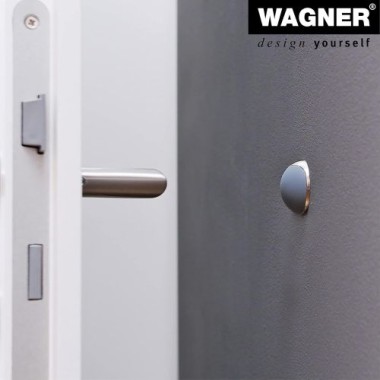WAGNER Wandtürstopper SCREW OR GLUE WALL EH 5132, 38 x 16 mm, 15513211