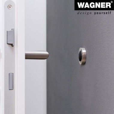 WAGNER Wandtürstopper SCREW OR GLUE WALL EH 5140, 38 x 14 mm, 15514011