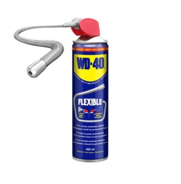 WD-40 Multifunktionsprodukt Flexible 400ml, Dose mit biegsamen Sprührohr 31688