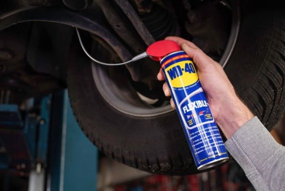 WD-40 Multifunktionsprodukt Flexible 400ml, Dose mit biegsamen Sprührohr 31688