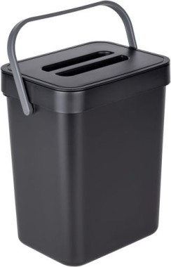 WENKO Abfallsammler mit Griff Mod. Tago 5 Liter flexibel einsetzbar, 55027100