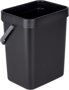 WENKO Abfallsammler mit Griff Mod. Tago 5 Liter flexibel einsetzbar, 55027100