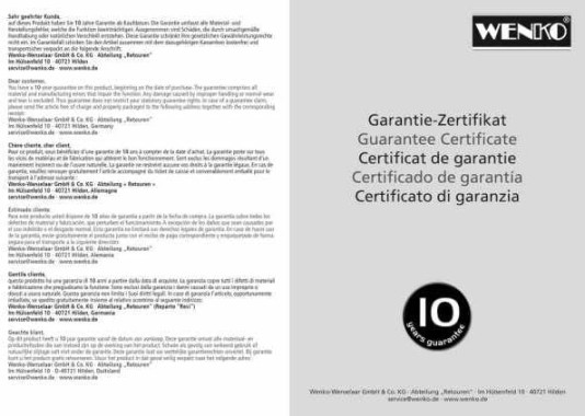 WENKO Badschemel Mod. Secura Premium bis 130 kg Tragkraft, 23549100