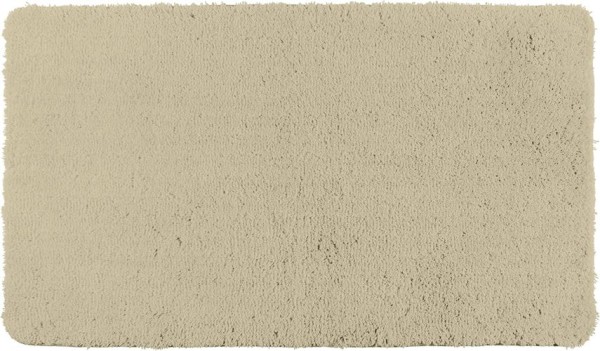 WENKO Badteppich Belize Sand, 60 x 90 cm, fusselfrei, Polyester, Beige, 23082100