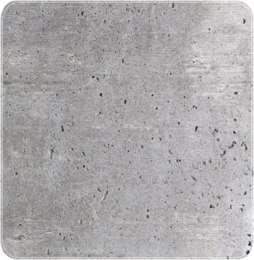 WENKO Duscheinlage Concrete - mit Saugnäpfen, 54 x 54 cm, 23797100